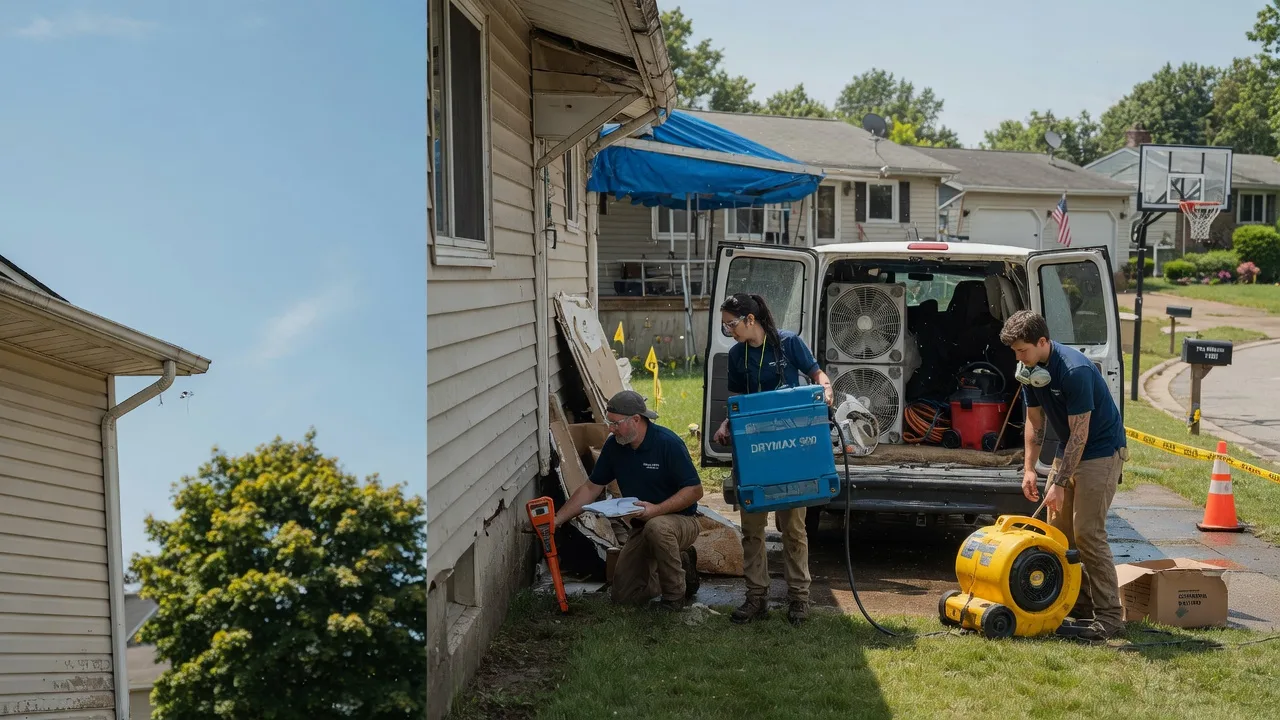Ceiling Leak Cleanup in Kingsford, MI near me