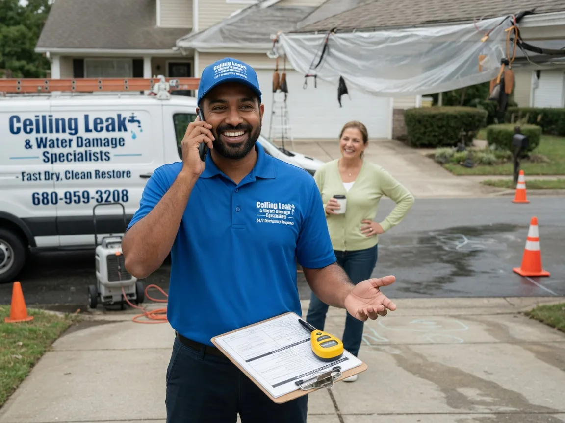 Ceiling Leak Cleanup Kingsford, MI FAQs
